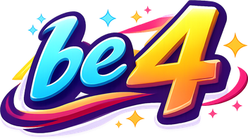 be 4 বাংলা নিয়ন লোগো